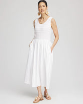 Chico's - Crochet-Bodice Maxi Dress