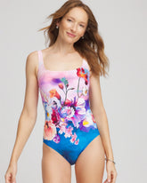 Chico's - Gottex Under The Sea Square Neck One Piece