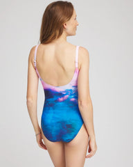 Chico's - Gottex Under The Sea Square Neck One Piece