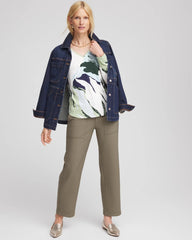 Chico's - Sea-Print Touch of Cool™ Layering Tee