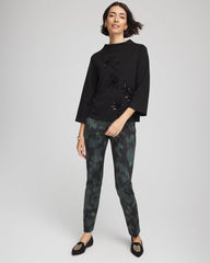 Chico's - Embellished Structured Top