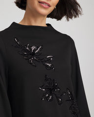 Chico's - Embellished Structured Top