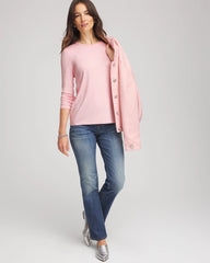 Chico's - Mesh-Trim Touch of Cool™ Layering Tee