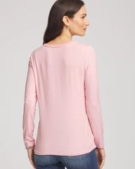 Chico's - Mesh-Trim Touch of Cool™ Layering Tee