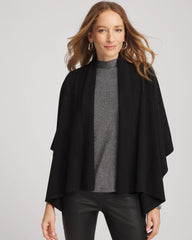 Chico's - Embellished Shawl Collar Ruana