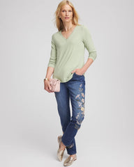 Chico's - Touch of Cool™ V-Neck Layering Tee