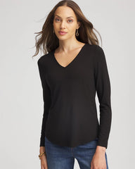 Chico's - Touch of Cool™ V-Neck Layering Tee