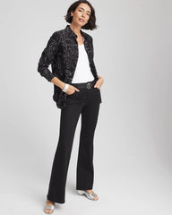 Chico's - No Iron™ Findot Print Sateen Shirt