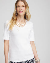 Chico's - Everyday V-Neck Pima Tee