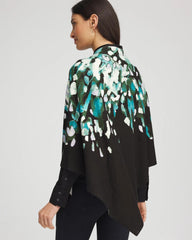 Chico's - Convertible Knit Boatneck Poncho