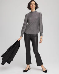 Chico's - Sparkle Smocked Top