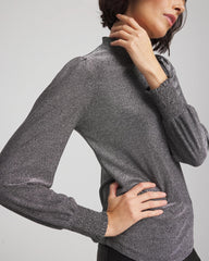 Chico's - Sparkle Smocked Top