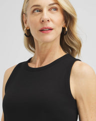 Chico's - Ribbed High Neck Tank