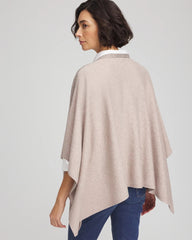 Chico's - Rhinestone Embellished Poncho
