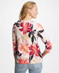 Chico's - Pima Cotton 3/4 Sleeve Tee