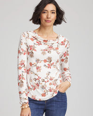 Chico's - Touch of Cool™ Long-Sleeved Cowlneck Tee
