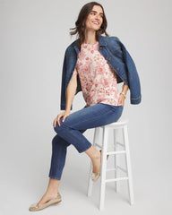 Chico's - Elbow Sleeve Tee