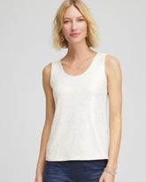 Chico's - Foiled Microfiber Tank