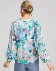 Chico's - Georgette Billow Sleeved Blouse