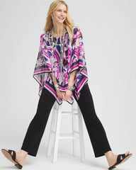 Chico's - Travelers™ Paisley Chiffon Layered Top