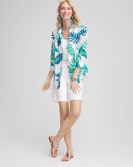 Chico's - No Iron™ Palm Print Linen Shirt