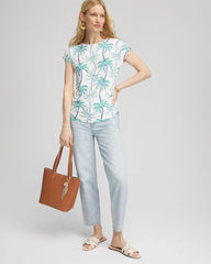 Chico's - Cap Sleeve Dolman Tee