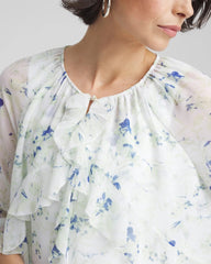 Chico's - Georgette Sheer Ruffle Blouse
