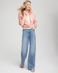 Chico's - No Iron™ Vacation Stripes Shirt