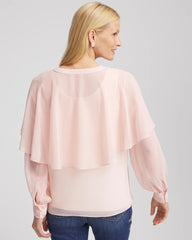 Chico's - Georgette Cape Blouse