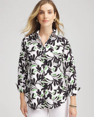 Chico's - No Iron™ Abstract Floral Shirt