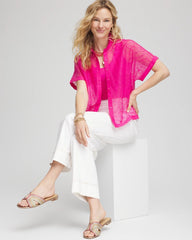 Chico's - Deco Burnout Shirt