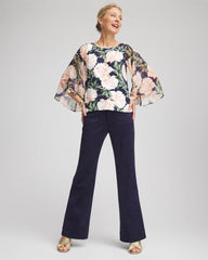 Chico's - Georgette Angel-Sleeved Top
