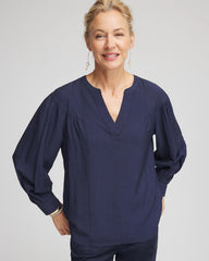 Chico's - Woven Relaxed-Fit Shirt