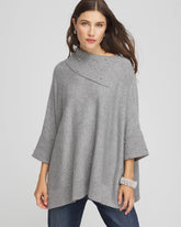 Chico's - Embellished Sweater Poncho