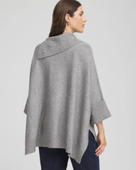 Chico's - Embellished Sweater Poncho