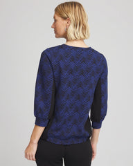 Chico's - Zenergy® Jacquard Bungee Top