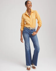 Chico's - No Iron™ Stretch-Sateen Shirt