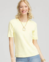 Chico's - Classic Fit Pima Cotton Tee