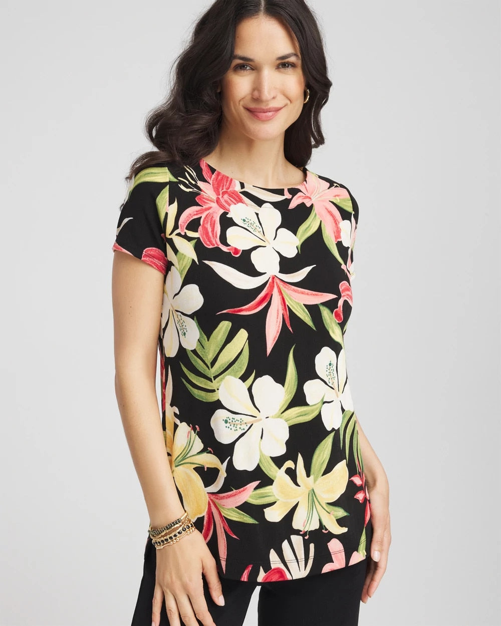 Chico's - Travelers™ Tropical-Lily Tunic