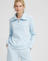 Chico's - Zenergy® Beach Slub Half-Zip Pullover Top