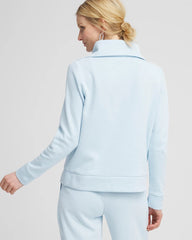 Chico's - Zenergy® Beach Slub Half-Zip Pullover Top
