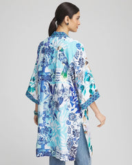 Chico's - Island Motif Long Kimono