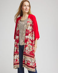 Chico's - Art Nouveau Long Kimono