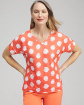 Chico's - Zenergy® Dots Drop Shoulder Tee