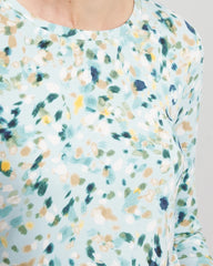 Chico's - Printed Touch of Cool™ Layering Tee