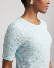 Chico's - Textured Short-Sleeve Tee