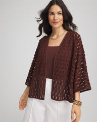 Chico's - Short Woven Kimono