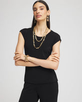 Chico's - Travelers™ Cap-Sleeve Top