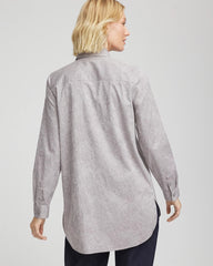 Chico's - No Iron™ Lace Jacquard Stretch Tunic