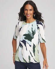 Chico's - Touch of Cool™ Elbow-Sleeve Perfect Tee